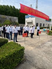 公司開展長江水質突發污染事故應急演練